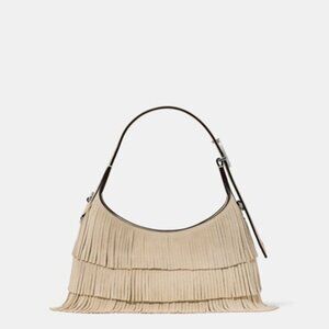 Kate Spade Suede Fringe Mini Crossbody Bag